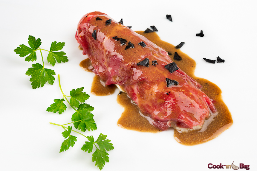 Big Garlic_Emplatado Carpaccio de Ternera