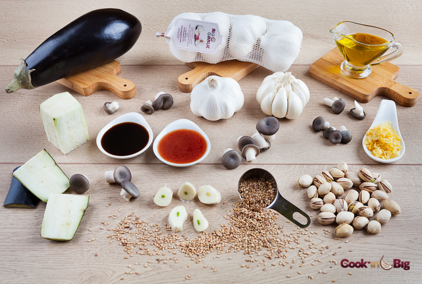 Big Garlic_Ingredientes Taco de Berenjena