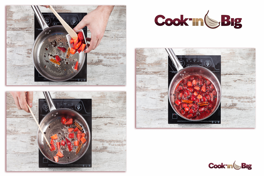 Fresas Especiadas con Ajo Negro