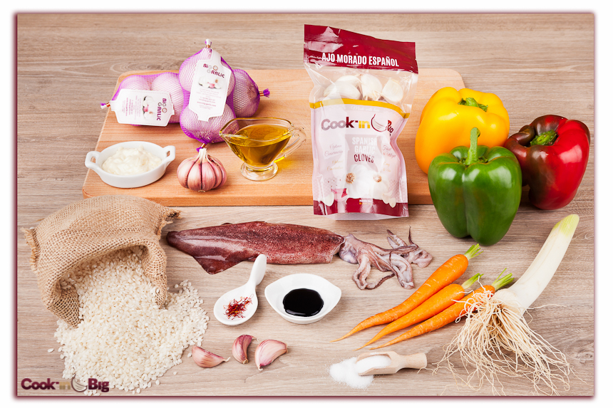 Ingredientes Arroz Negro Cook' In Big