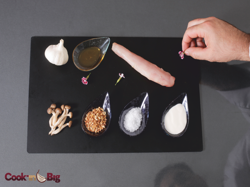 Ingredientes Receta Lomo de Conejo Rebozado con Ajo Crujiente