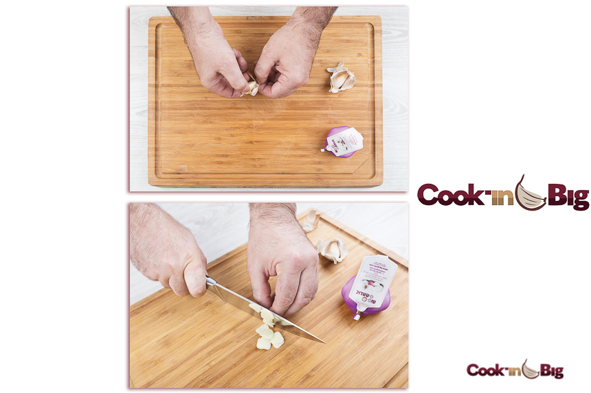 Migas Integrales con Ajo Morado