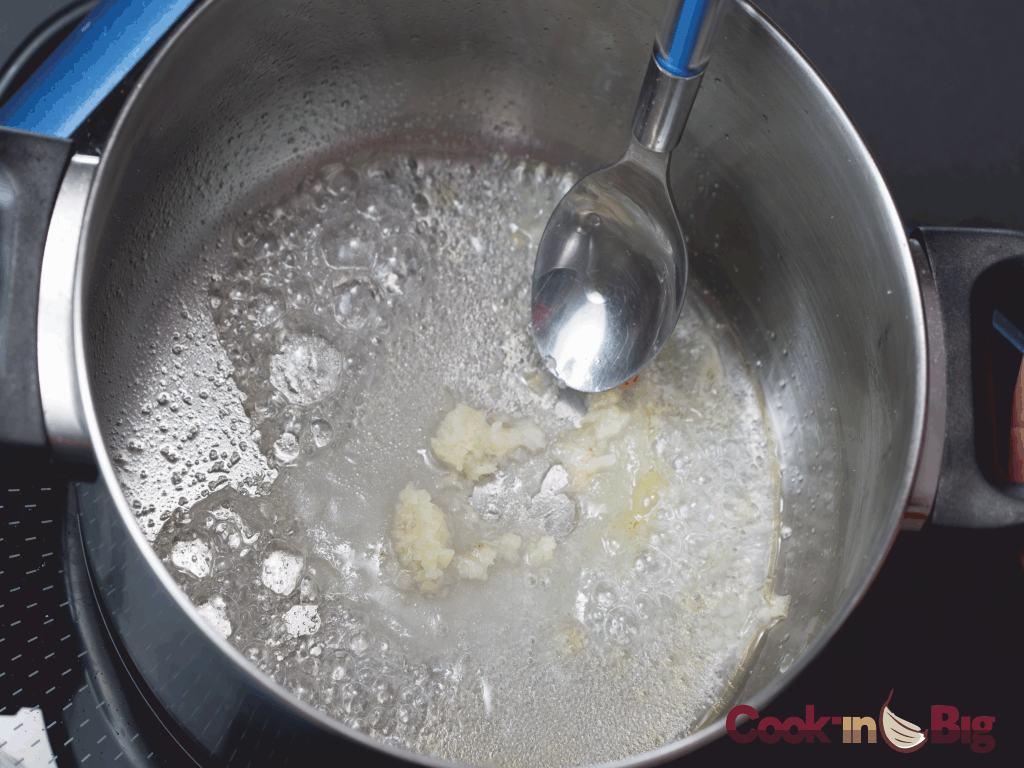 Paso 3 Receta Mermelada de Ajo Spring Blanco