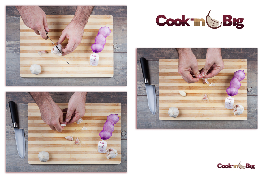 Sushi con Ajo Morado