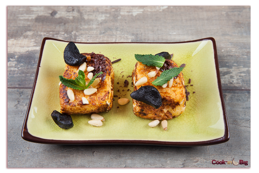 Torrijas con Ajo Negro