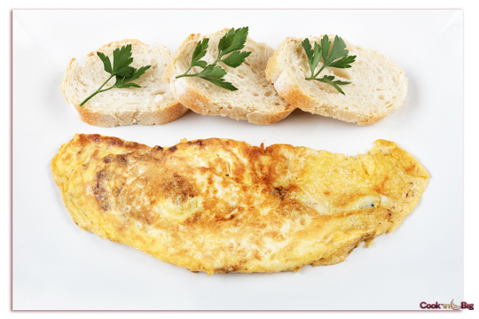 Tortilla con Ajo Negro