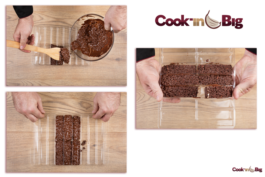 Turrón Crujiente de Chocolate y Ajo Castaño
